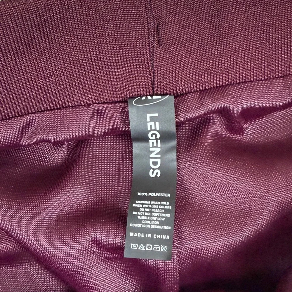 Legends Mens XL Maroon Mesh 8